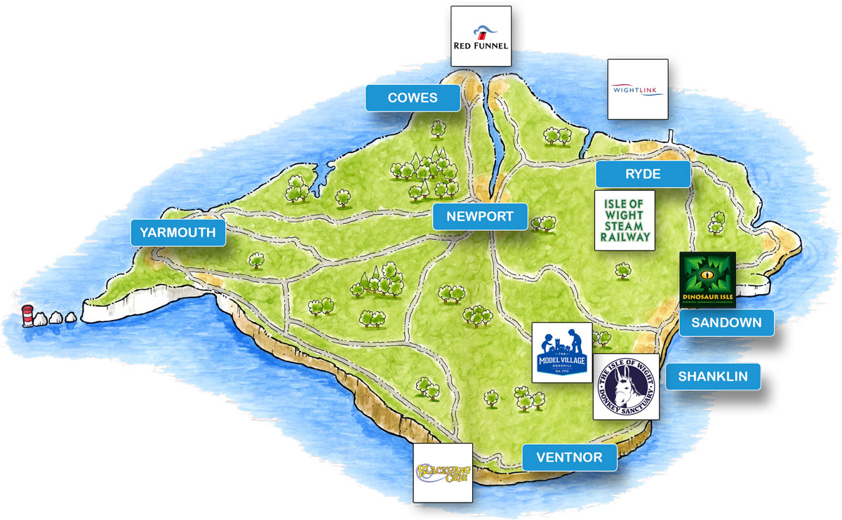 Isle of Wight history resource locations for school trips